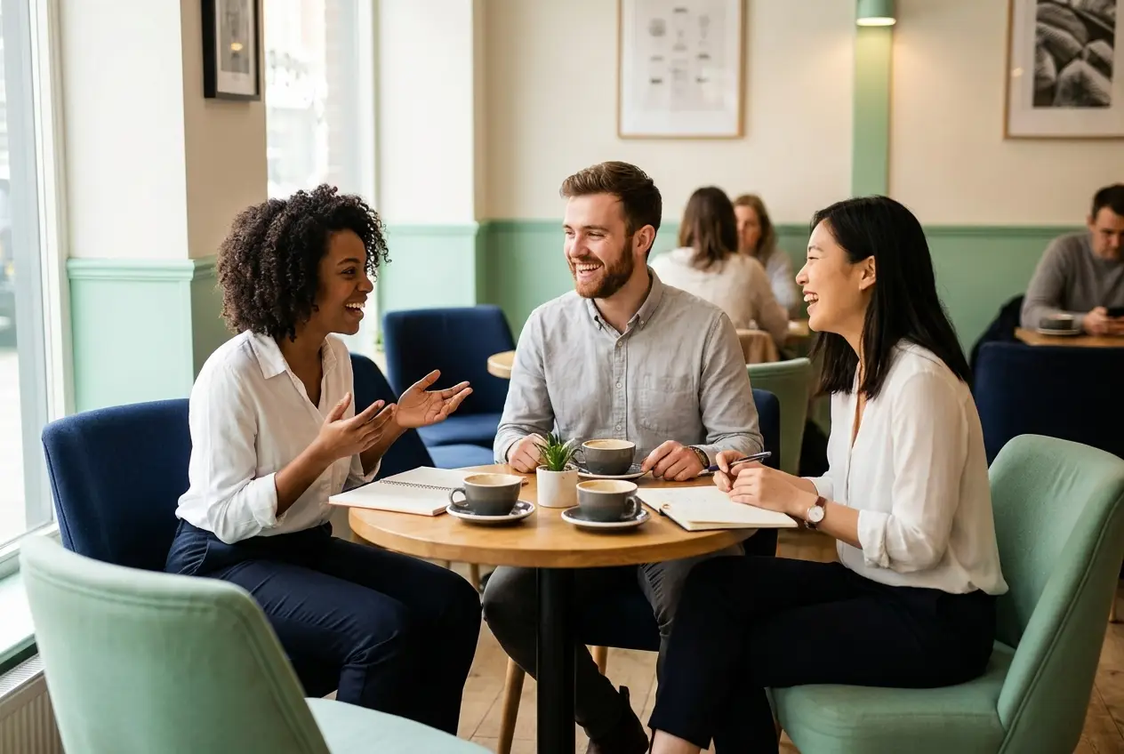 Conversation club in piccoli gruppi